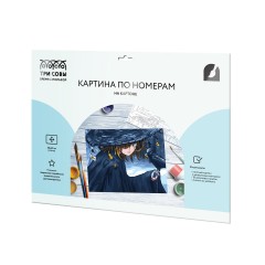 Картина по номерам на картоне ТРИ СОВЫ "Чародейка", 30*40, с акриловыми красками и кистями Картина по номерам на картоне ТРИ СОВЫ "Чародейка", 30*40, с акриловыми красками и кистями - фото 2