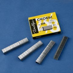 Скобы для степлера №23/8 Globus, оцинкованные, 1000шт. - фото 4