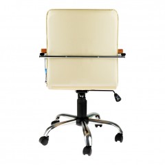 Кресло оператора Helmi HL-M23 "Самба G/Samba G", CH, экокожа, бежевый, бук, механизм качания BOX1 Кресло оператора Helmi HL-M23 "Самба G/Samba G", CH, экокожа, бежевый, бук, механизм качания BOX1 - фото 4
