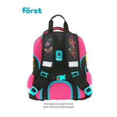 Ранец F?rst F-Glow "Colors of nature" 37*29,5*16см, 2 отделения, 2 кармана, анатомическая спинка Ранец F?rst F-Glow "Colors of nature" 37*29,5*16см, 2 отделения, 2 кармана, анатомическая спинка - фото 4
