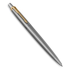 Ручка шариковая Parker "Jotter 70th Stainless Steel GT" синяя, 1,0мм, кнопочн., подарочная упаковка Ручка шариковая Parker "Jotter 70th Stainless Steel GT" синяя, 1,0мм, кнопочн., подарочная упаковка - фото 3