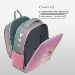 Ранец Berlingo Expert Mini "Be Kind!" 36*27*14см, 2 отделения, 2 кармана, анатомическая спинка - фото 5