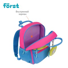 Рюкзак F?rst F-Kids "Be Happy!" 30,5*25,5*12см, 1 отделение, 5 карманов, эргономичная спинка Рюкзак F?rst F-Kids "Be Happy!" 30,5*25,5*12см, 1 отделение, 5 карманов, эргономичная спинка - фото 4