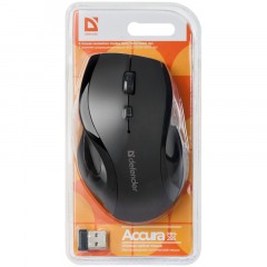 Мышь беспроводная Defender Accura MM-295, черный, 5btn+Roll Мышь беспроводная Defender Accura MM-295, черный, 5btn+Roll - фото 4