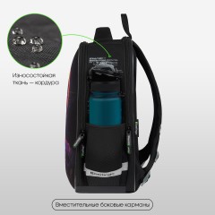 Ранец Berlingo Expert Mini "Cyberpunk" 36*27*14см, 2 отделения, 2 кармана, анатомическая спинка - фото 2