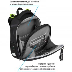 Ранец Berlingo Expert Max "Gaming Zone" 37*28*16см, 2 отделения, анатомическая спинка, дождевик в комплекте - фото 8