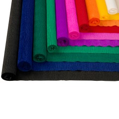 Набор крепированной бумаги ТРИ СОВЫ, 50*250см, 110г/м2, 10шт, интенсив, в рулонах - фото 4