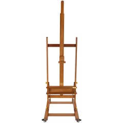 Мольберт напольный студийный Гамма "Старый мастер", 59,5*59,5*190 (370)см, красный лакированный бук Мольберт напольный студийный Гамма "Старый мастер", 59,5*59,5*190 (370)см, красный лакированный бук - фото 3