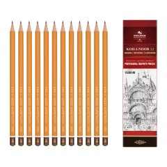 Карандаш чернографитный KOH-I-NOOR 1500/HB, б/ласт, Чехия Карандаш чернографитный KOH-I-NOOR 1500/HB, б/ласт, Чехия - фото 4