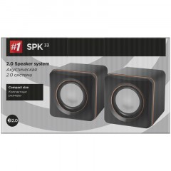 Колонки Defender SPK 33, 2*2,5W, питание от USB, черный Колонки Defender SPK 33, 2*2,5W, питание от USB, черный - фото 2