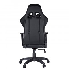 Кресло игровое Helmi HL-G09 "Control", экокожа черная, 2 подушки Кресло игровое Helmi HL-G09 "Control", экокожа черная, 2 подушки - фото 4