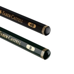 Набор карандашей ч/г Faber-Castell "Pitt Graphite Matt" и "Castell 9000", 20 предметов, заточен., метал. кор. - фото 8