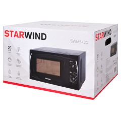 Микроволновая печь Starwind SWM5420, 20л, 700Вт, механическое управление, черная Микроволновая печь Starwind SWM5420, 20л, 700Вт, механическое управление, черная - фото 8
