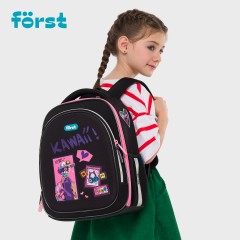 Ранец F?rst F-Light "Kawaii" 36*27*15см, 2 отделения, 2 кармана, анатомическая спинка - фото 10