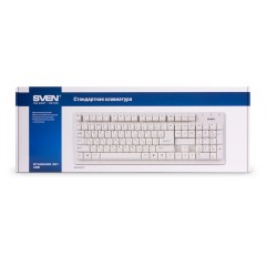 Клавиатура Sven Standard 301, USB, белый Клавиатура Sven Standard 301, USB, белый - фото 7