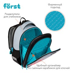 Рюкзак F?rst F-Cloud "Invisible Ninja" 37*28,5*16,5см, 3 отделения, 3 кармана, анатомическая спинка Рюкзак F?rst F-Cloud "Invisible Ninja" 37*28,5*16,5см, 3 отделения, 3 кармана, анатомическая спинка - фото 7