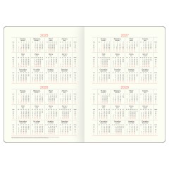 Ежедневник недатированный, А5, 136л., твердый переплет, кожзам, BG "Pattern. Graphite", тёмно-серый Ежедневник недатированный, А5, 136л., твердый переплет, кожзам, BG "Pattern. Graphite", тёмно-серый - фото 2
