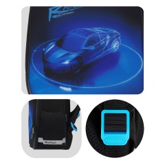 Ранец Berlingo Expert Plus "Best race" 38*29*15см, 2 отделения, 2 кармана, анатомическая спинка - фото 7