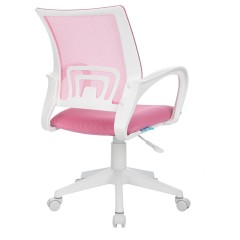 Кресло оператора Helmi HL-M95 R (W695) "Airy", спинка сетка розовая/сиденье ткань TW розовая, пиастра, пластик белый Кресло оператора Helmi HL-M95 R (W695) "Airy", спинка сетка розовая/сиденье ткань TW розовая, пиастра, пластик белый - фото 4