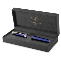 Ручка перьевая Parker "Ingenuity Blue GT" 0,8мм, подарочная упаковка Ручка перьевая Parker "Ingenuity Blue GT" 0,8мм, подарочная упаковка - фото 5