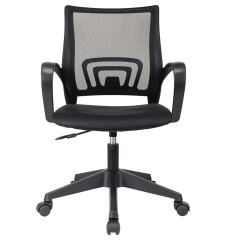 Кресло оператора Helmi HL-M95 R (695) "Airy", спинка сетка черная/сиденье ткань TW черная, пиастра Кресло оператора Helmi HL-M95 R (695) "Airy", спинка сетка черная/сиденье ткань TW черная, пиастра - фото 2