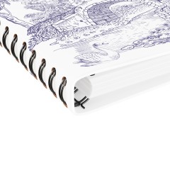 Ежедневник недатированный, А5, 136л., мягкий переплет, экокожа, BG "Embrace. Serenity", на гребне, подарочная  коробка, ручка в комплекте - фото 5