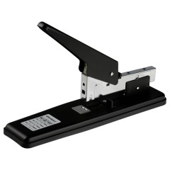 Степлер мощный №24/6-23/13 OfficeSpace "Heavy Duty" до 70л., металлический, черный - фото 2