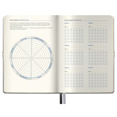 Ежедневник недатированный, А5, 136л., кожзам, Berlingo "Casual Gold", с резинкой, черный, золотой срез - фото 3