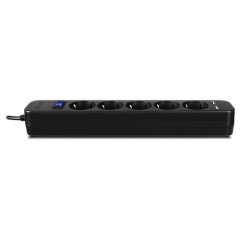 Сетевой фильтр Sven SF-05LU 5 розеток, ,2*USB 2.4А, 5м, черный Сетевой фильтр Sven SF-05LU 5 розеток, ,2*USB 2.4А, 5м, черный - фото 4