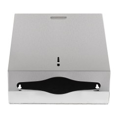 Диспенсер для полотенец листовых OfficeClean Professional (V-сл.), нержавеющая сталь - фото 4