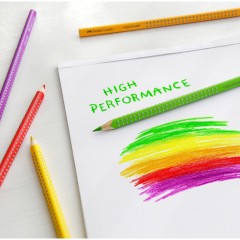 Карандаши цветные Faber-Castell "Grip", 24цв., трехгран., заточен., картон, европодвес Карандаши цветные Faber-Castell "Grip", 24цв., трехгран., заточен., картон, европодвес - фото 7