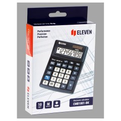 Калькулятор настольный Eleven Business Line CMB1001-BK, 10 разрядов, двойное питание, 102*137*31мм, черный Калькулятор настольный Eleven Business Line CMB1001-BK, 10 разрядов, двойное питание, 102*137*31мм, черный - фото 7