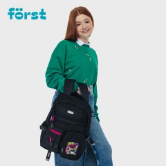 Рюкзак F?rst F-Teens "Crazy Emoji" 40*28*15см, 1 отделение, 7 карманов, уплотненная спинка Рюкзак F?rst F-Teens "Crazy Emoji" 40*28*15см, 1 отделение, 7 карманов, уплотненная спинка - фото 9