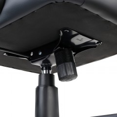 Кресло игровое Helmi HL-S11 "Chess", экокожа черная/белая - фото 7