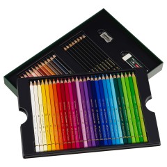 Набор художественных изделий Faber-Castell "Polychromos & Pitt Graphite Matt ", 50 предметов, студийная коробка Набор художественных изделий Faber-Castell "Polychromos & Pitt Graphite Matt ", 50 предметов, студийная коробка - фото 3