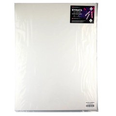 Бумага для пастели "Мастер-Класс", 160 г/м2, 50х65 см, 40% хлопок, 10 листов, белый мрамор