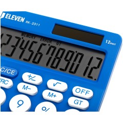 Калькулятор настольный Eleven RK-2311-BL, 12 разрядов, двойное питание, 143*192*26мм, голубой Калькулятор настольный Eleven RK-2311-BL, 12 разрядов, двойное питание, 143*192*26мм, голубой - фото 4