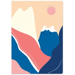 Тетрадь 48л., А5, клетка MESHU "Mountcats", матовая ламинация, тиснение фольгой, ЕВРО Тетрадь 48л., А5, клетка MESHU "Mountcats", матовая ламинация, тиснение фольгой, ЕВРО - фото 5