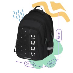 Рюкзак Berlingo Comfort "Cats" 38*27*18см, 3 отделения, 2 кармана, эргономичная спинка Рюкзак Berlingo Comfort "Cats" 38*27*18см, 3 отделения, 2 кармана, эргономичная спинка - фото 3