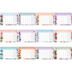 Календарь-планер настенный перекидной на гребне, А4, 12л. BG "Цветы", 2026г. - фото 2