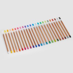 Карандаши цветные пастельные KOH-I-NOOR "Gioconda", 24 цвета, мягкие, металлическая коробка, 8828024001PL - фото 9