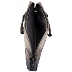 Сумка для ноутбука 15,6" Continent CC-212 Blue полиэстер, нейлон, серый, синий, 400*300*60мм - фото 4