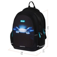 Рюкзак F?rst F-Cute "Car" 37*29*17см, 3 отделения, 2 кармана, анатомическая спинка Рюкзак F?rst F-Cute "Car" 37*29*17см, 3 отделения, 2 кармана, анатомическая спинка - фото 2