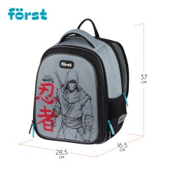 Рюкзак F?rst F-Cloud "Invisible Ninja" 37*28,5*16,5см, 3 отделения, 3 кармана, анатомическая спинка Рюкзак F?rst F-Cloud "Invisible Ninja" 37*28,5*16,5см, 3 отделения, 3 кармана, анатомическая спинка - фото 9