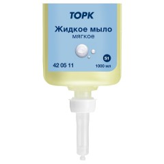Картридж с жидким мылом Торк "Advanced"(S1), (для кода 128245, 221680, 217706), 1л, мягкое Картридж с жидким мылом Торк "Advanced"(S1), (для кода 128245, 221680, 217706), 1л, мягкое - фото 4