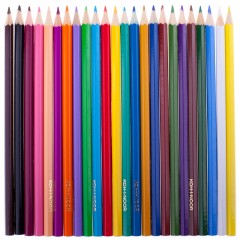 Карандаши цветные Koh-I-Noor "Животные", 24цв., заточен., картон, европодвес Карандаши цветные Koh-I-Noor "Животные", 24цв., заточен., картон, европодвес - фото 2