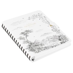 Ежедневник недатированный, А5, 136л., мягкий переплет, экокожа, BG "Embrace. Idyll", на гребне, подарочная  коробка, ручка в комплекте - фото 3