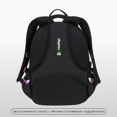 Рюкзак Berlingo Comfort "WorldWide" 38*27*18см, 3 отделения, 3 кармана, эргономичная спинка Рюкзак Berlingo Comfort "WorldWide" 38*27*18см, 3 отделения, 3 кармана, эргономичная спинка - фото 6