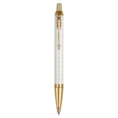 Ручка шариковая Parker "IM Premium Pearl GT" синяя, 1,0мм, подарочная упаковка - фото 2