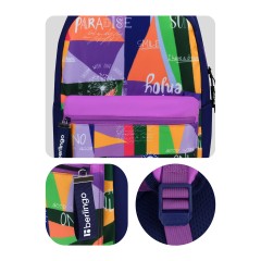 Рюкзак Berlingo "Jumble" 41*28*16см, 1 отделение, 3 кармана, уплотненная спинка - фото 8